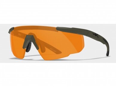 PROTECTIVE EYEWEAR WILEY-X SABER ADVANCED GREY/CLEAR/LIGHT RUST 11