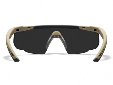 PROTECTIVE EYEWEAR WILEY-X SABER ADVANCED GREY/CLEAR/LIGHT RUST 12