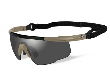 PROTECTIVE EYEWEAR WILEY-X SABER ADVANCED GREY/CLEAR/LIGHT RUST 13